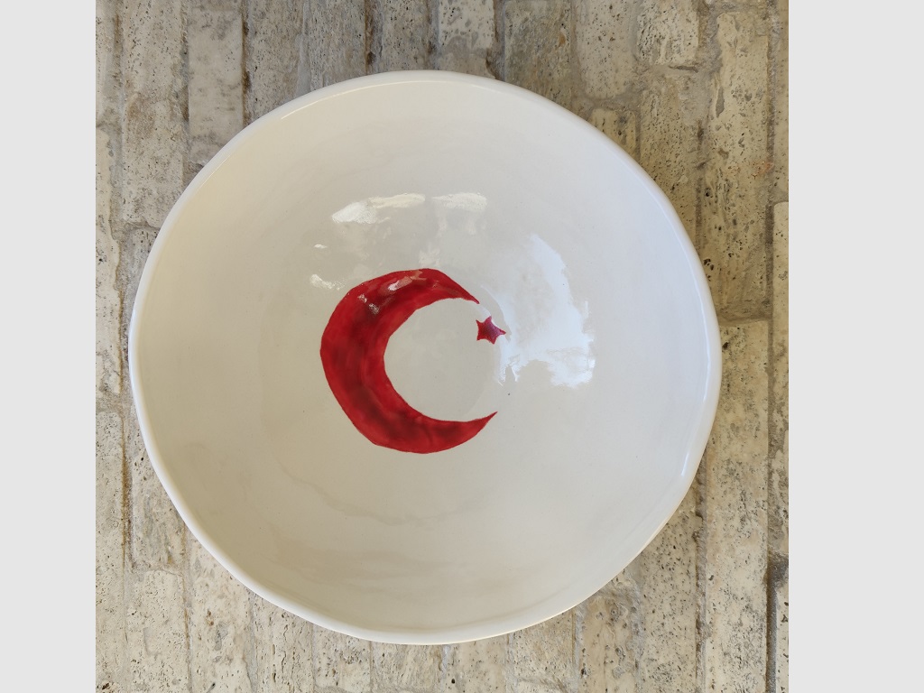 'Luna' Ø 22cm, H 9cm