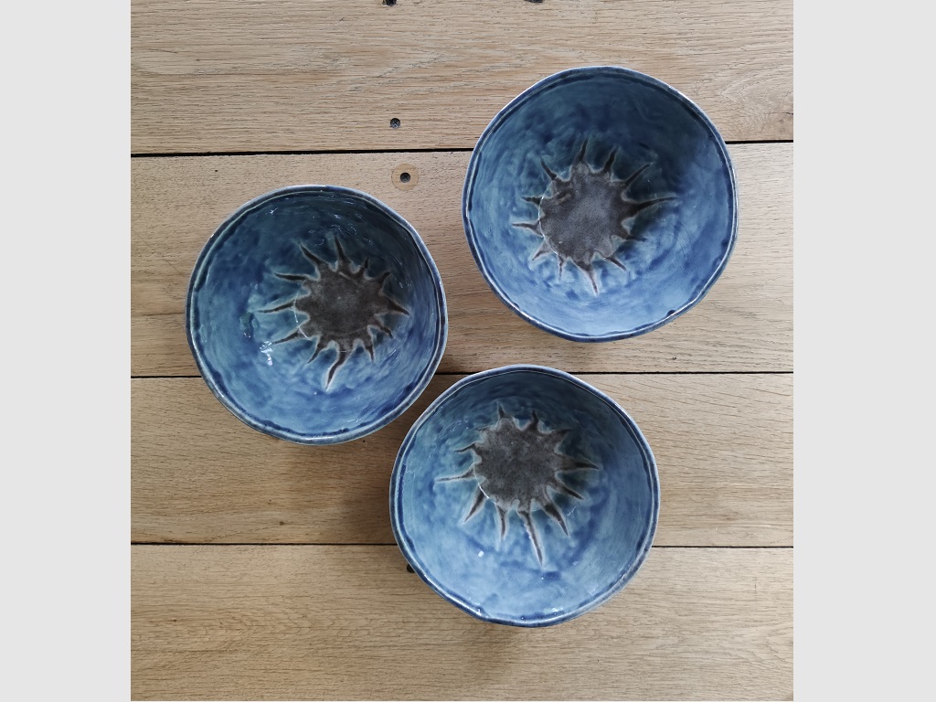 'Thistle' Cappuccino  ø 20cm, H6cm