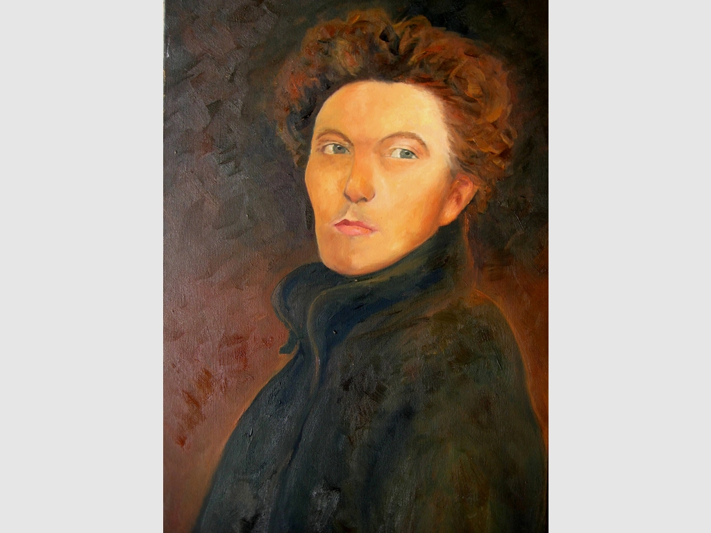 Portrait III,  oil on canvas 80x50cm