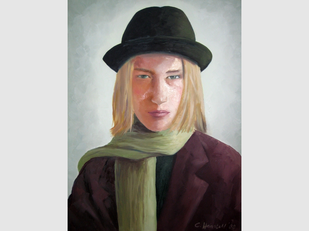 Marlon, oil on canvas 70x60cm - n.a.