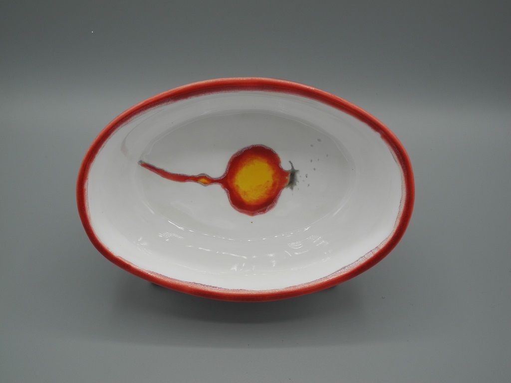 Oval Bowl 'Nar' L 15cm x H 5cm